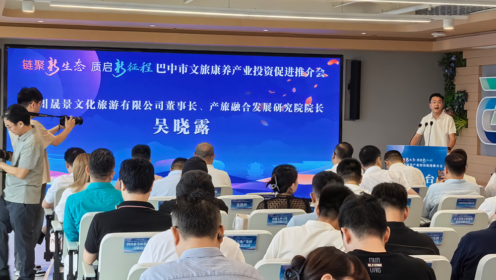 四川晟景文旅董事长、产旅融合发展研究院院长吴晓露发言.jpg